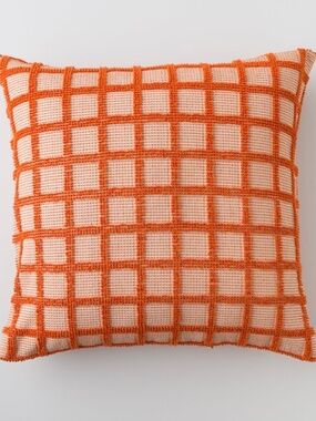 Schoolhouse Electric Popcorn Euro Sham Tangerine